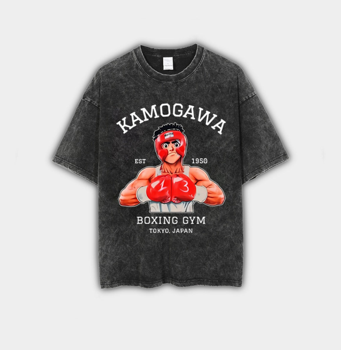 Vintage Anime T-Shirt "Kamogawa Boxing Gym“