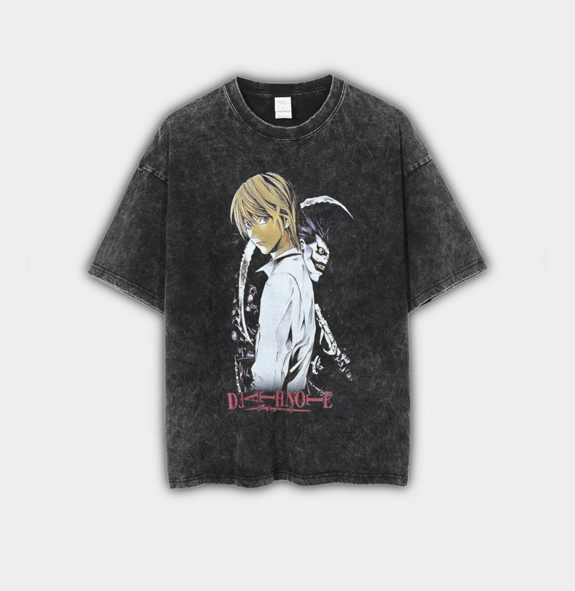 Vintage Anime T-Shirt "Death Note – Light &amp; Ryuk“