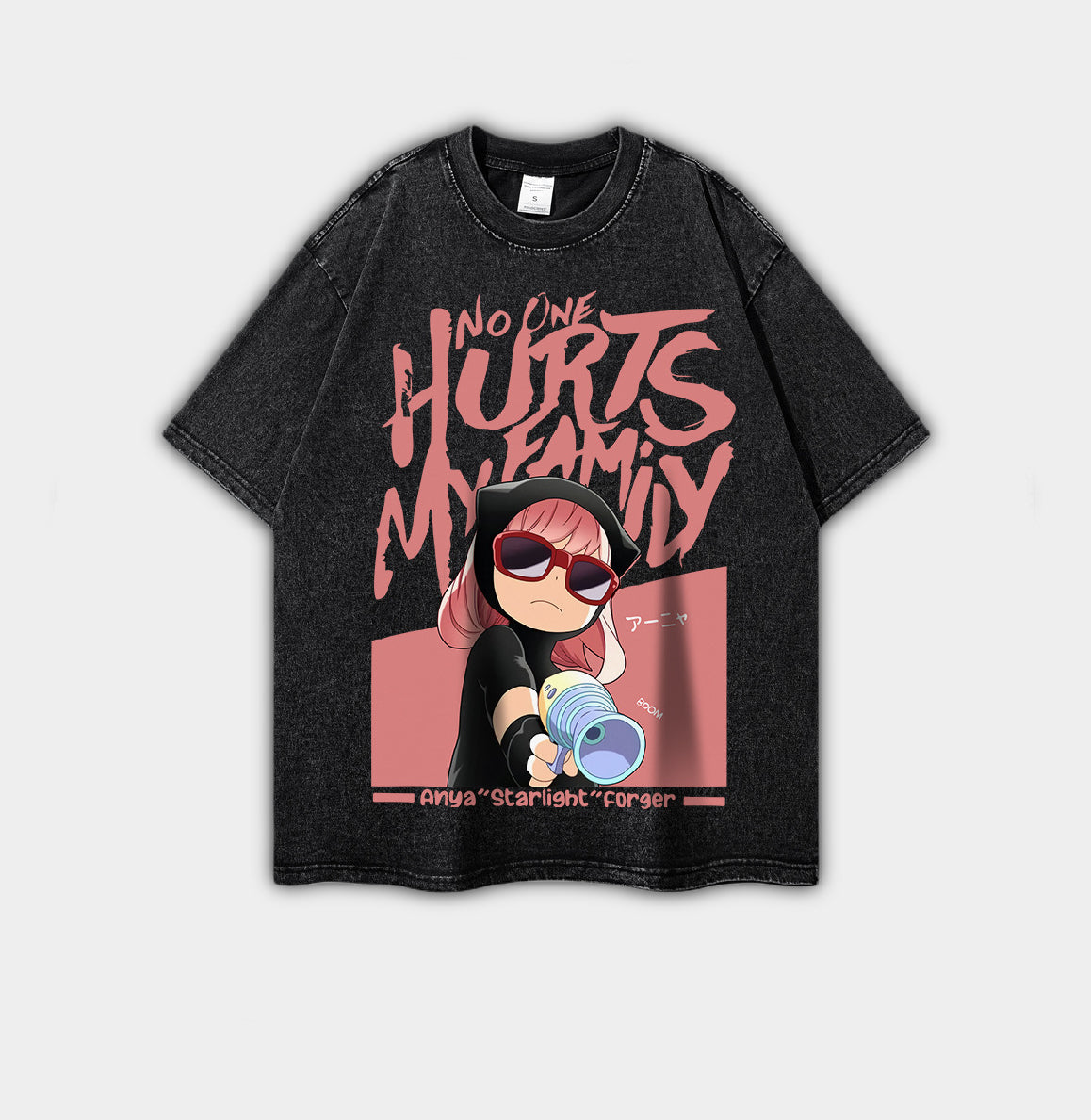 Vintage T-Shirt "No One Hurts My Family"