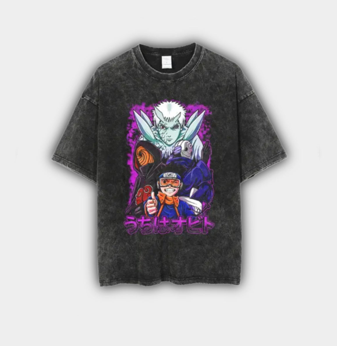 Vintage T-Shirt "Uchiha Obito"