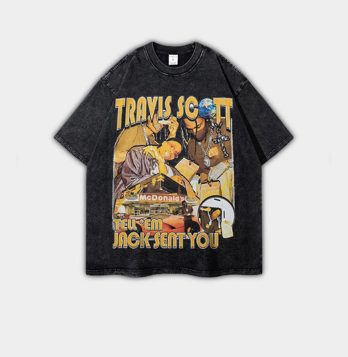 Vintage T-Shirt "Travis Scott – Tell 'Em Jack Sent You"